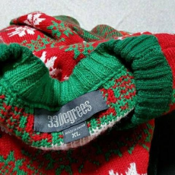 UGLY CHRISTMAS SWEATER Angry Cat XL - Picture 5 of 8